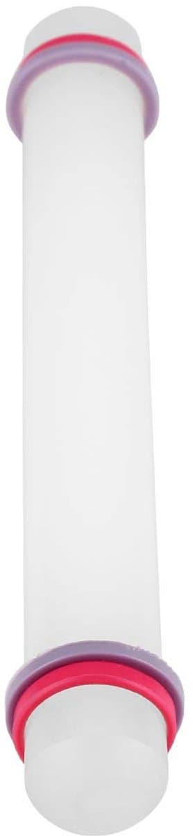 Deegroller, BuyWeek 9 inch Wit Plastic Non Stick Fondant Cake Cookie Deeg Roller met Ring Keuken Bakken Tool