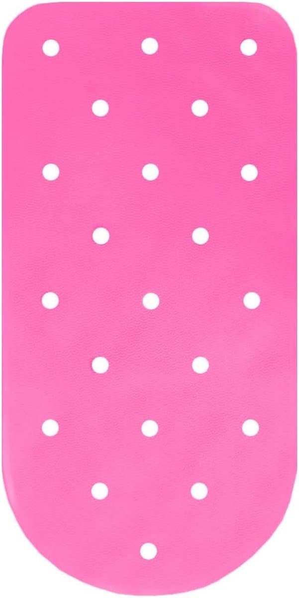 Antislip badmat - Douche mat - Veilig douchen - Met zuignappen - 75 x 36 cm - Fuchsia
