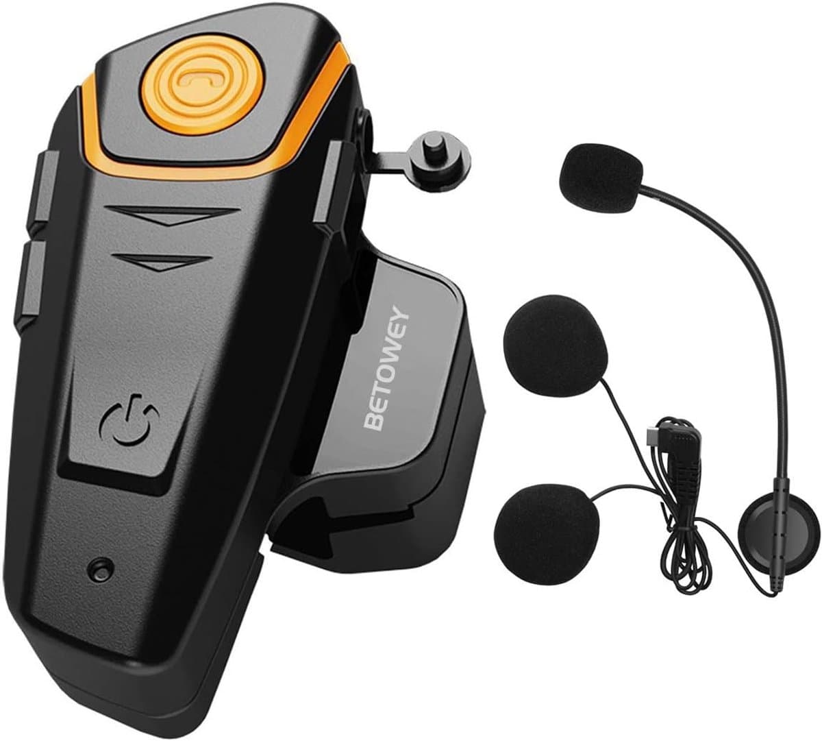 Motorhelm headset - Communicatie systeem - Motor rijden - Ruisonderdrukking - 1000 meter bereik - Zwart