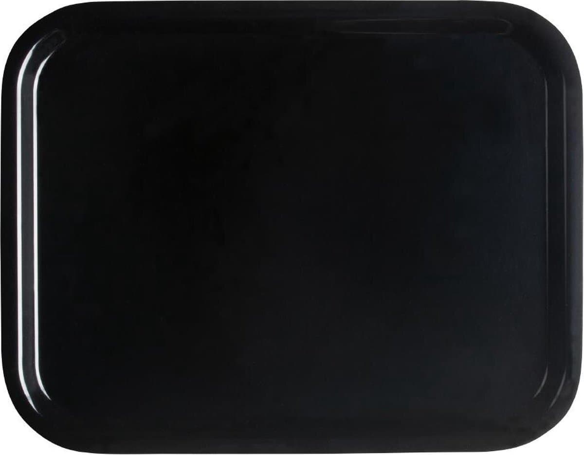 Cambro Capri Dienblad Glad Oppervlak Zwart 320x530mm - CX370 - Horeca & Professioneel
