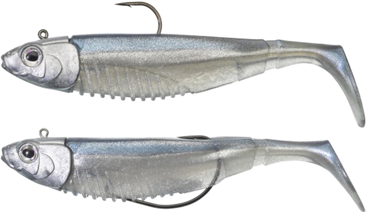 Gunki G'Bump Swm 125 Ready Pack Softbait Silver Blue 12.5cm (20g) (2 stuks) - Shad