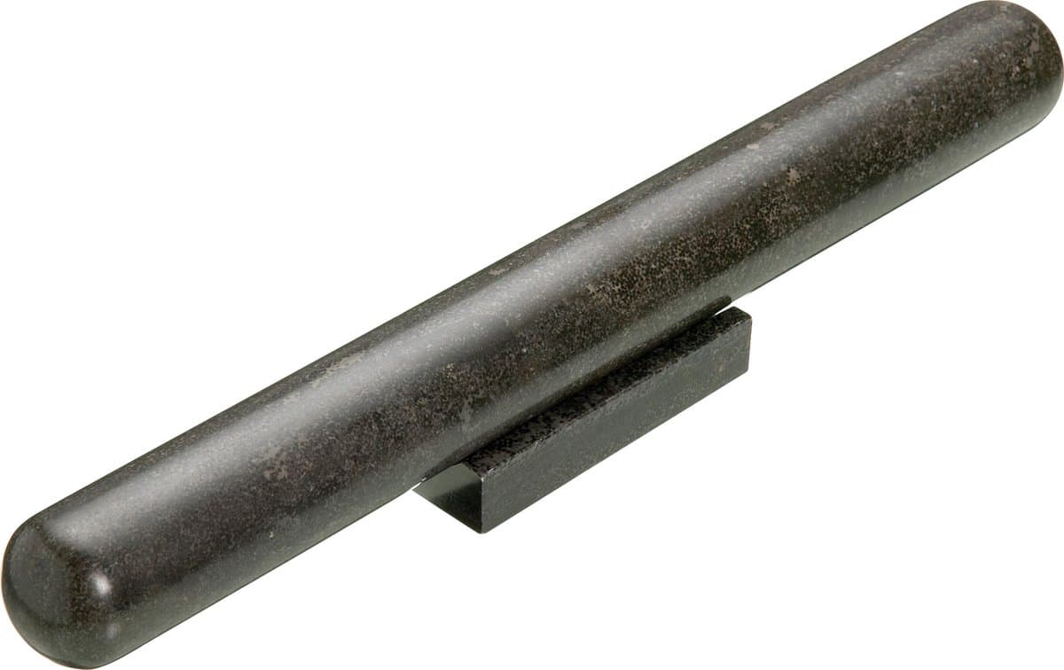 KitchenCraft MasterClass Deegroller en Standaard - Ideaal voor Bakken Steengroeve Marmer 39 x 4 x 6 Centimeter