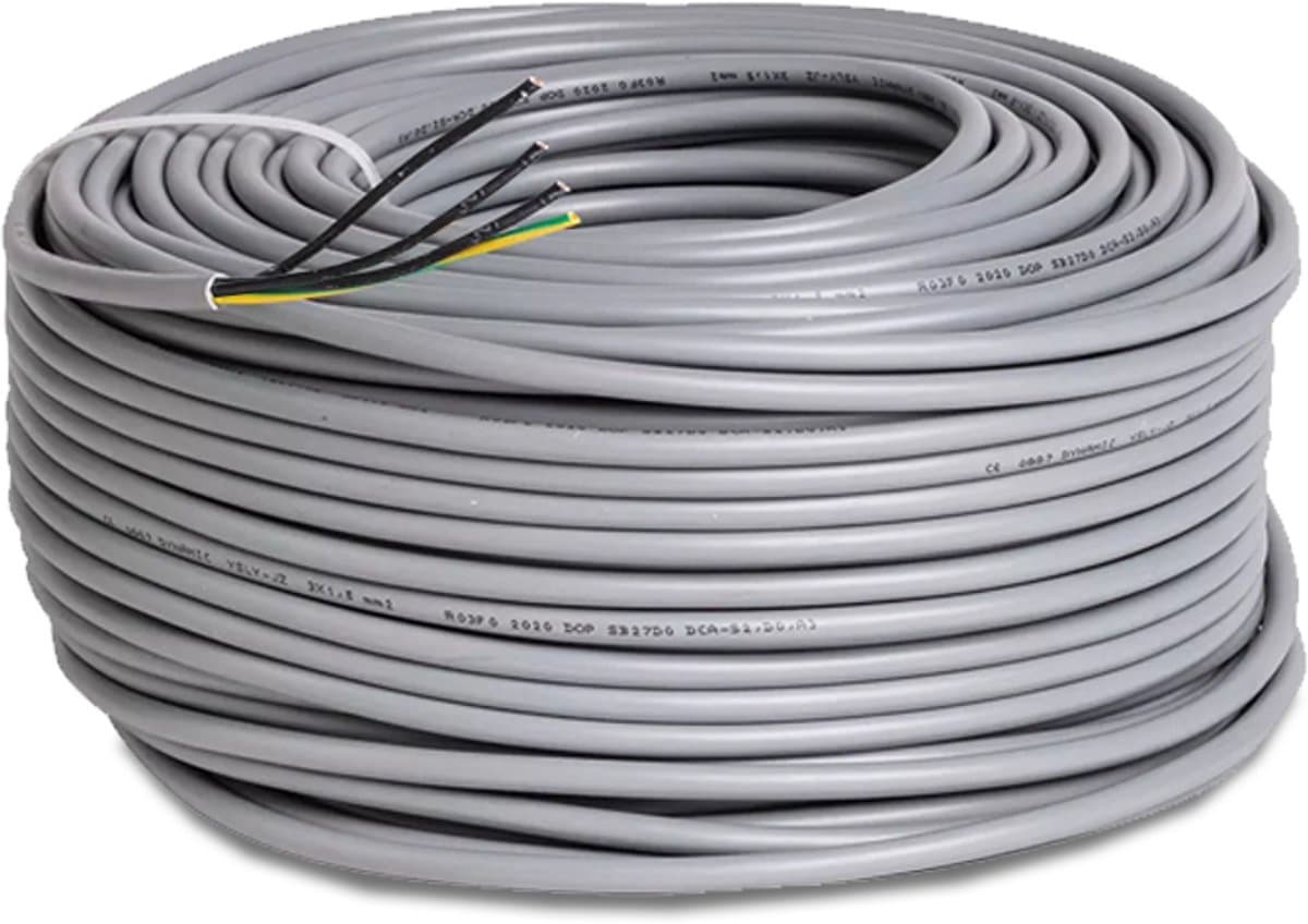 Dynamic Stuurstroomkabel YSLY-JZ 4 x 1,5 mm² Lengte: 30 meter