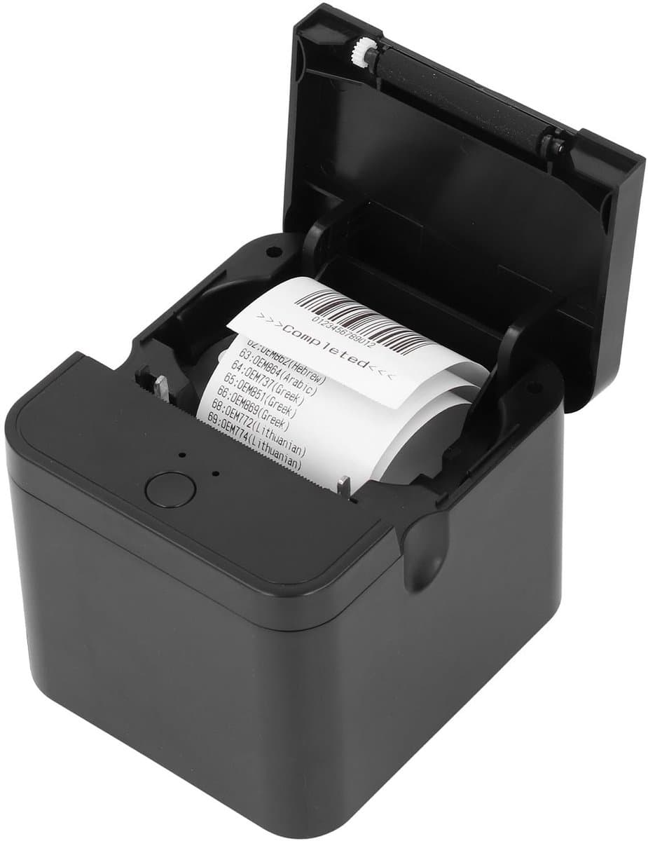 Dailygoody - Thermische Bonprinter - USB Printer - Compact en Snel - 58 Mm - Voor Restaurant en Retail - Draagbaar en Efficiënt - Geschikt voor Mac, L...