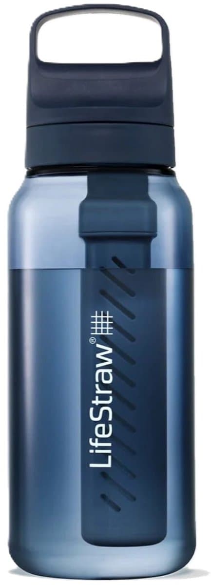 LifeStraw waterfilterfles Go 2.0 Aegean Sea Blue 1 liter - Blauw