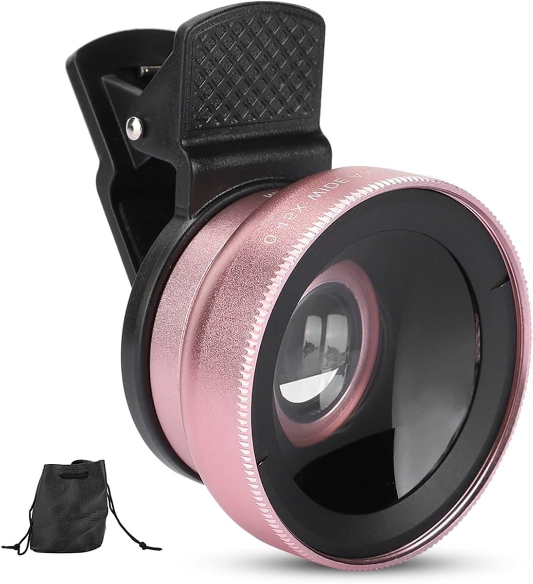 Super Groothoek en Macro Lens 0.45X voor Mobiele Telefoons en Tablets - Perfect voor Fotografie en Videografie