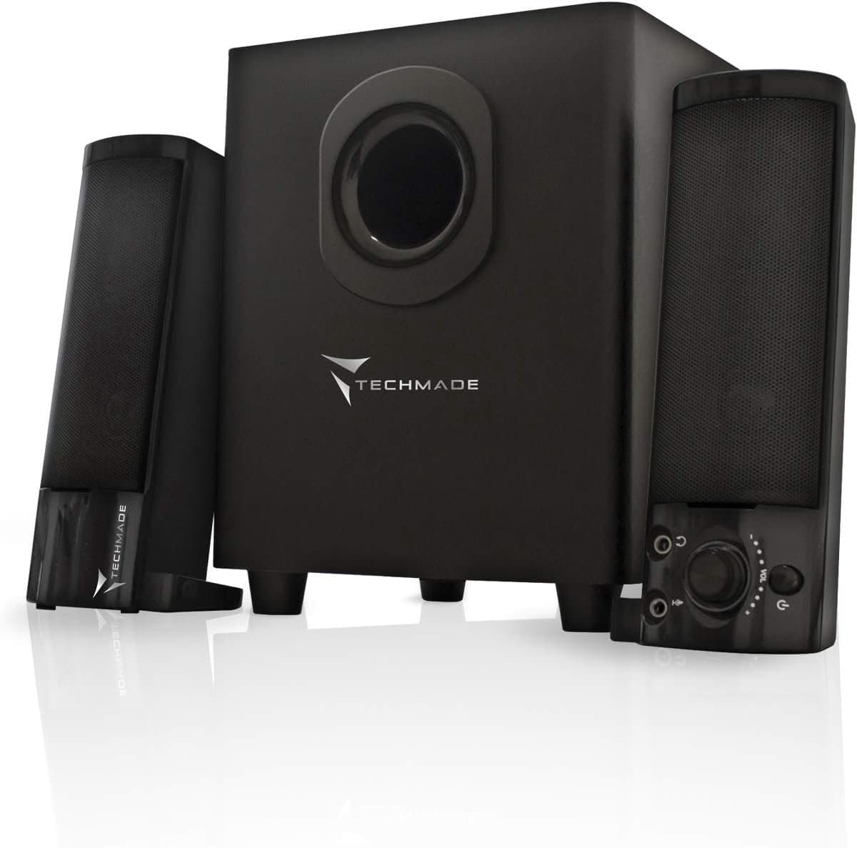 2.1 Luidsprekersysteem met Subwoofer voor Muziek, Films en Games