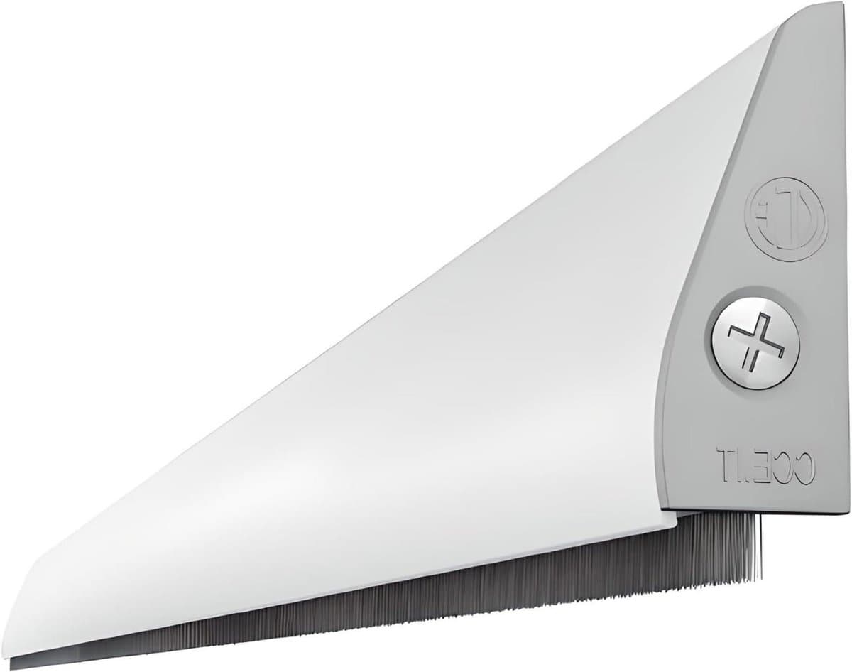 Tochtstopper Deur - Deurafdichting Borstel - Tocht Buitenhouden - Aluminium Geborsteld - 1215 mm - Zilver