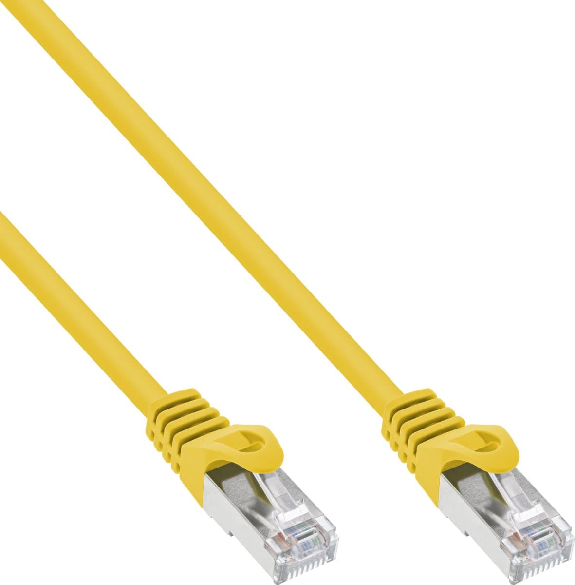 InLine® Patchkabel, S-FTP, Cat. 5e, geel, 5m