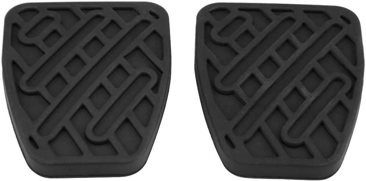 Rubberen Rem- en Koppeling Pedal Pads voor Nissan Qashqai 2007-2016 - Set van 2, Duurzaam en Antislip