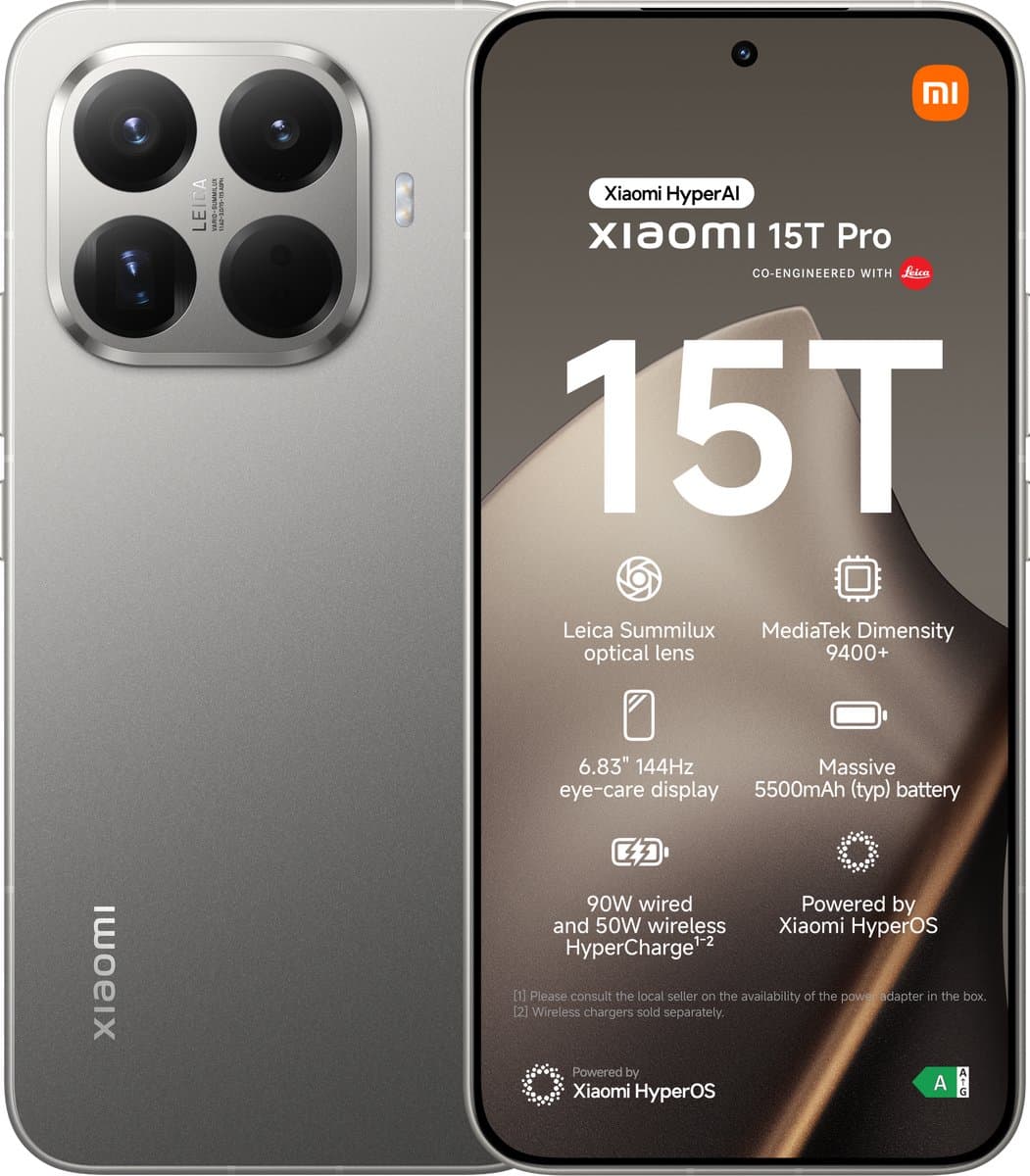 Xiaomi 15T Pro 512 GB Grijs 5G