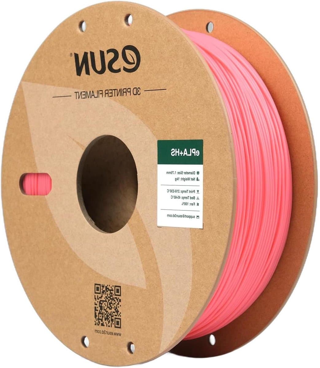PLA+ Filament - 3D Printer Filament - Snel Printen - Hoge Printsnelheid - 1.75mm 1KG - Roze
