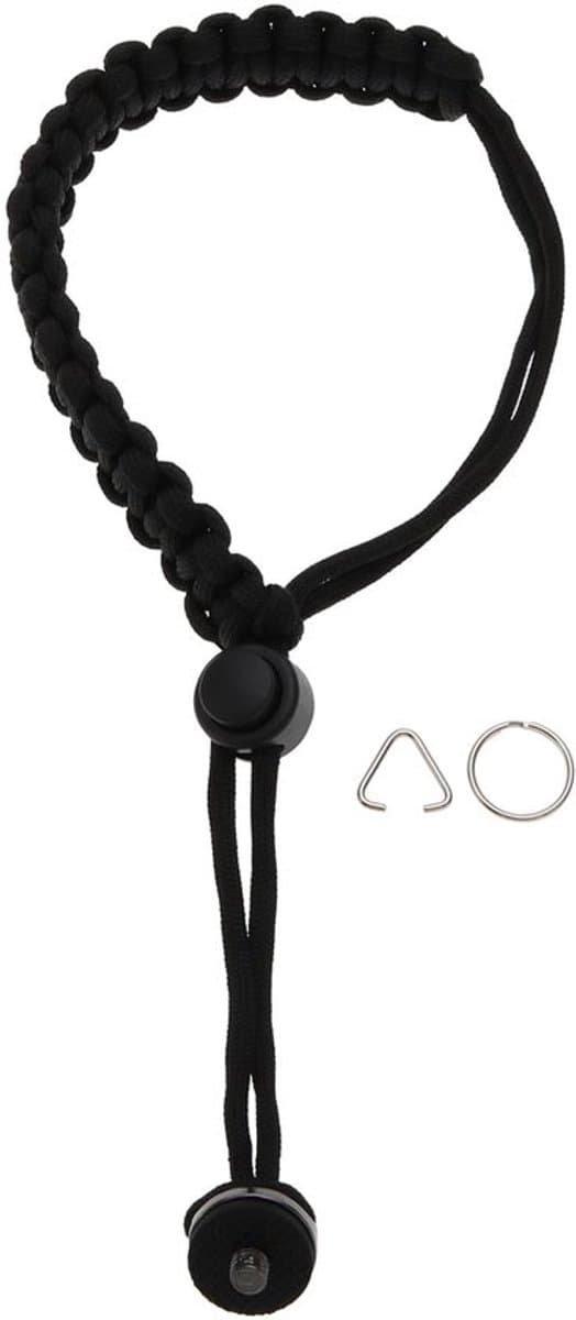 Camera Polsband - Verstelbare Hand Strap - Veilig en Handig - Geschikt voor Actiecamera's - Inclusief D-ring Schroef - Ideaal voor Fotogr...