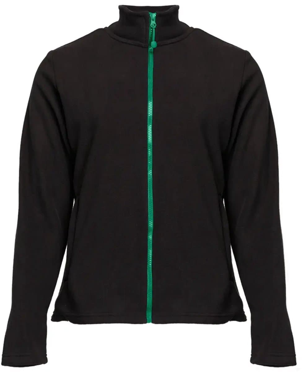 Damesfleece met rits Black & Match Grizzly