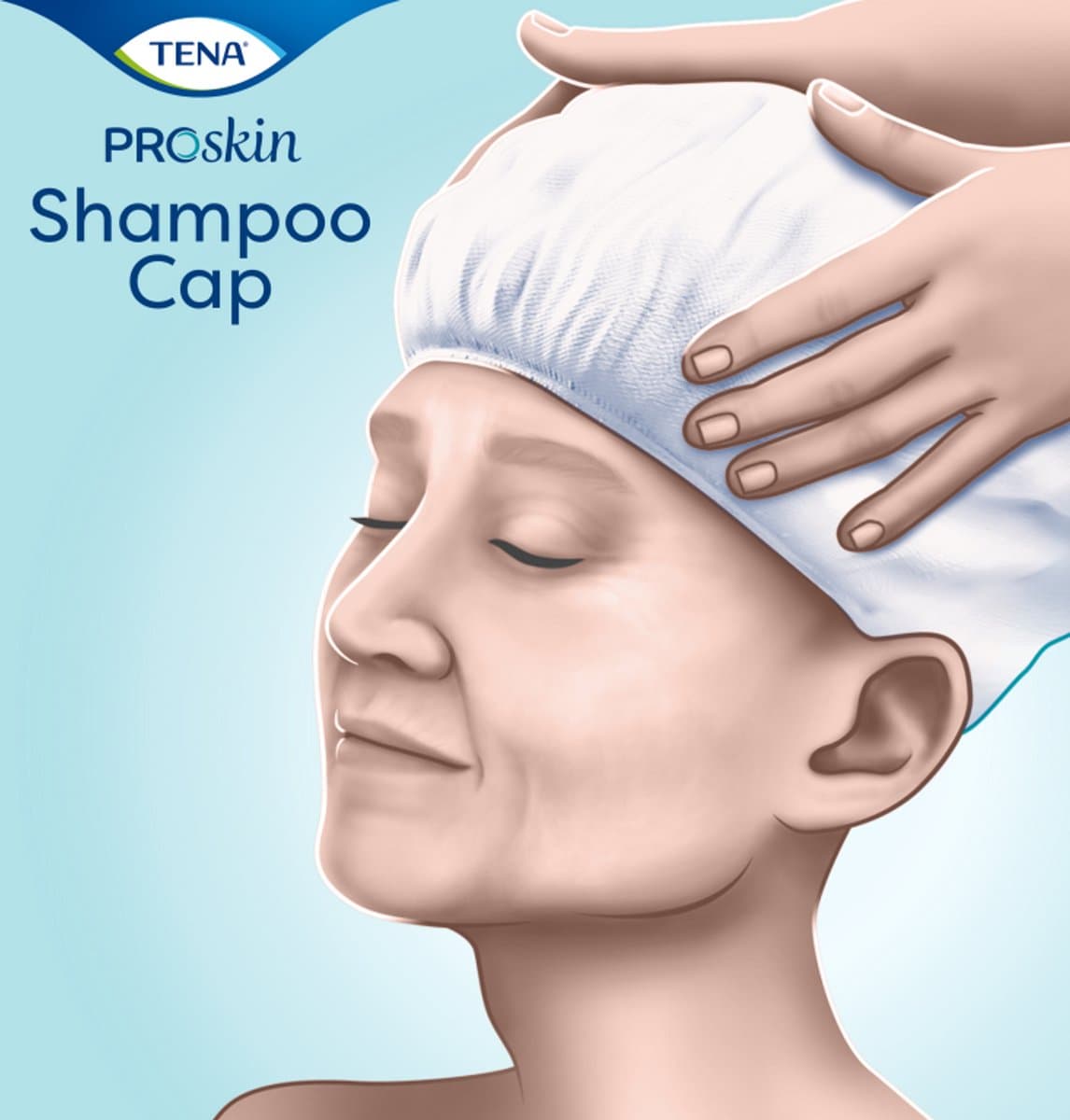 Tena Proskin Shampoo Cap