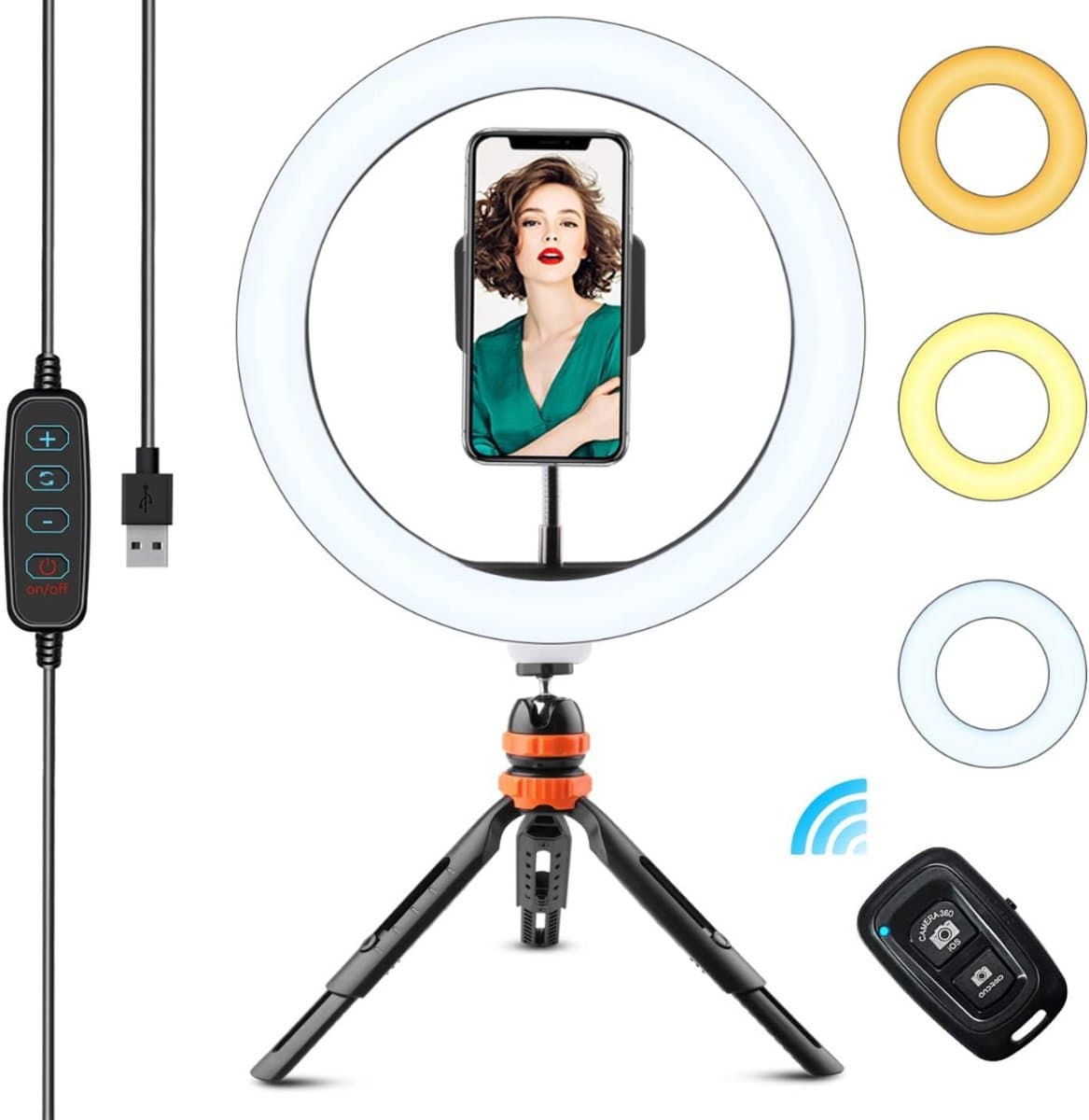 ApexArte® Ringlamp met Statief - Ring Light - Verstelbaar - Led Verlichting