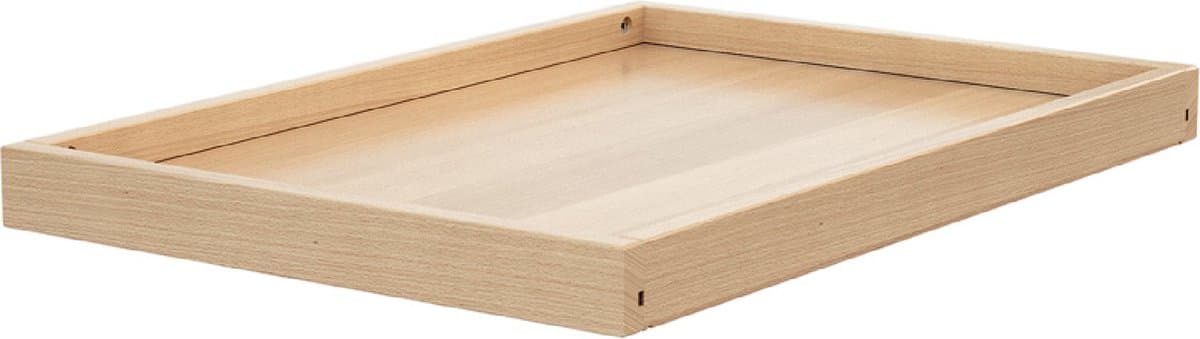 AT4 - Legplank voor luiertafel LIMA in hout Beuken Gelakt