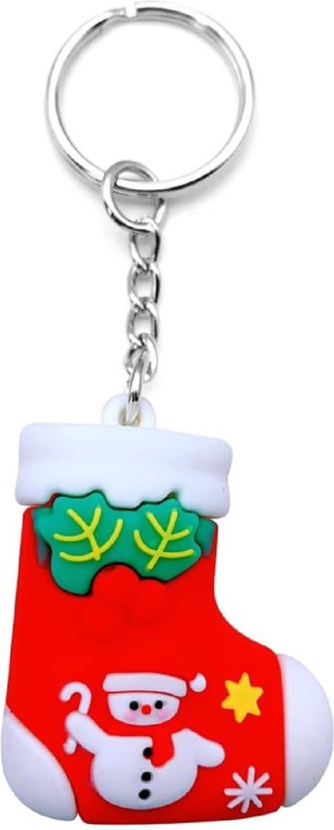 Een sfeervolle tassenhanger / sleutelhanger 5cm, maar ook te gebruiken als kerstversiering of in de kerstboom. Leuk om tijdens Sinterklaas of Kerst als cadeau te geven of voor jezelf te kopen.