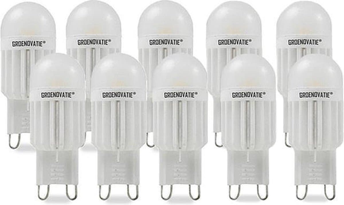 Groenovatie LED Lamp - 3W - G9 Fitting - Warm Wit - Dimbaar - 10-Pack
