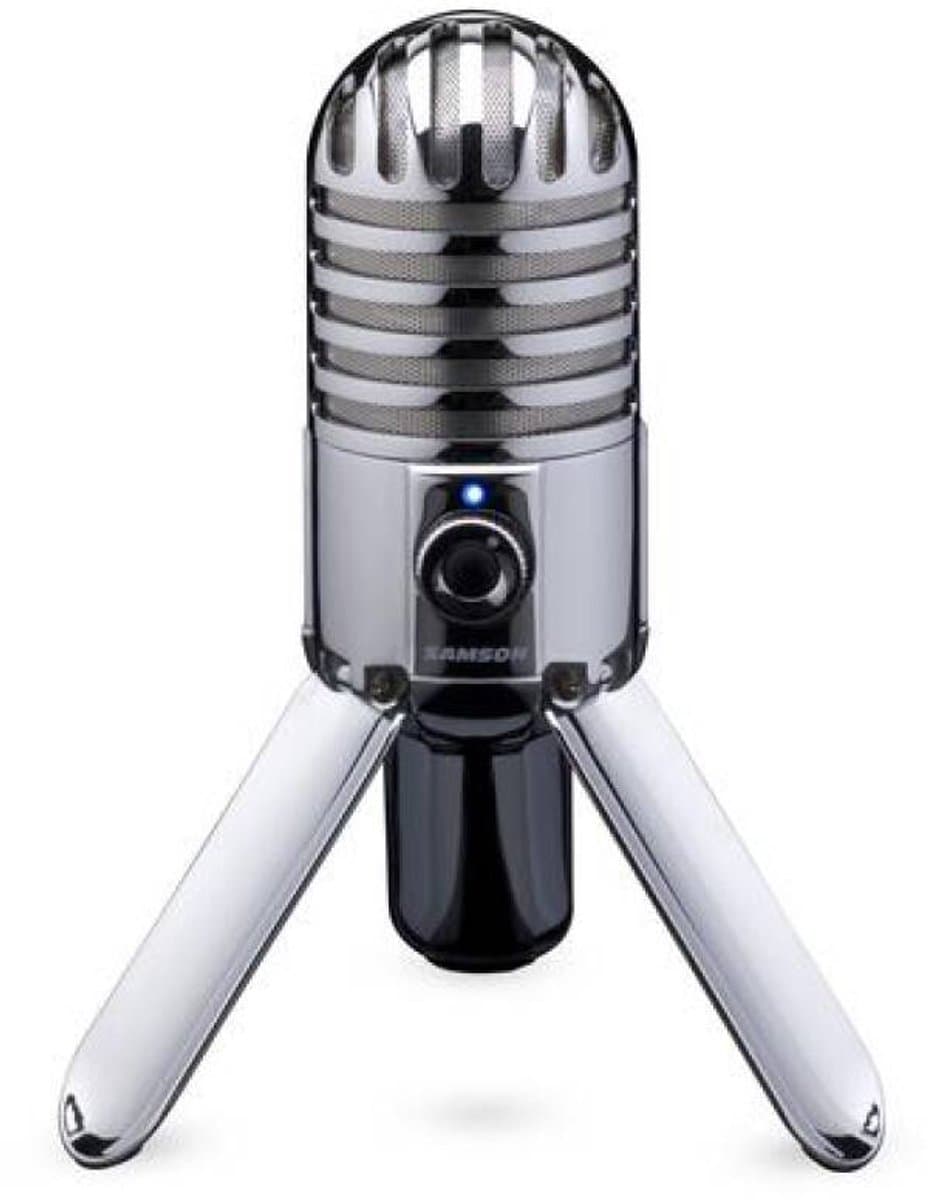 Samson Meteor Mic USB Studio / Podcast microfoon zilver