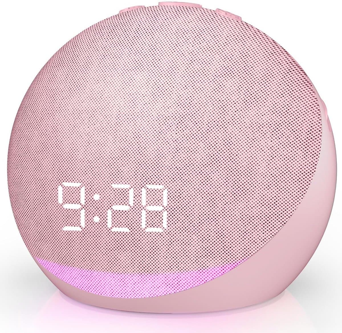 Digitale Wekker met Natuurlijke Geluiden, Bluetooth Speaker en Nachtlamp