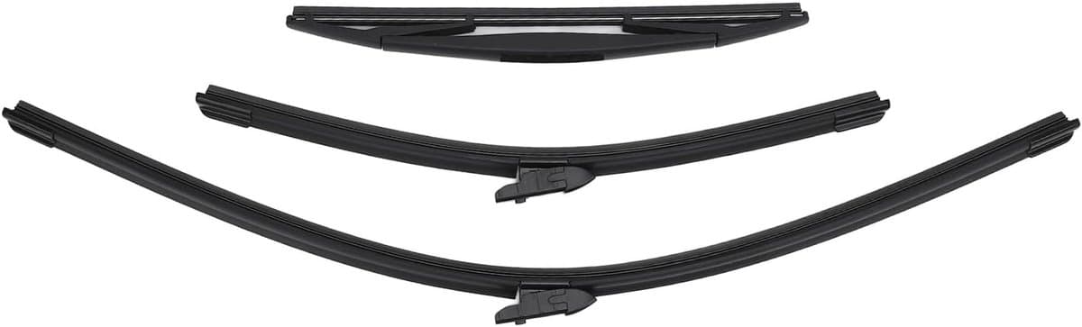 Ruitenwisserbladen Set - Wisserbladen - Veilig Rijden - Stille Hoge Efficiëntie - 26 16 12 Inch - Zwart