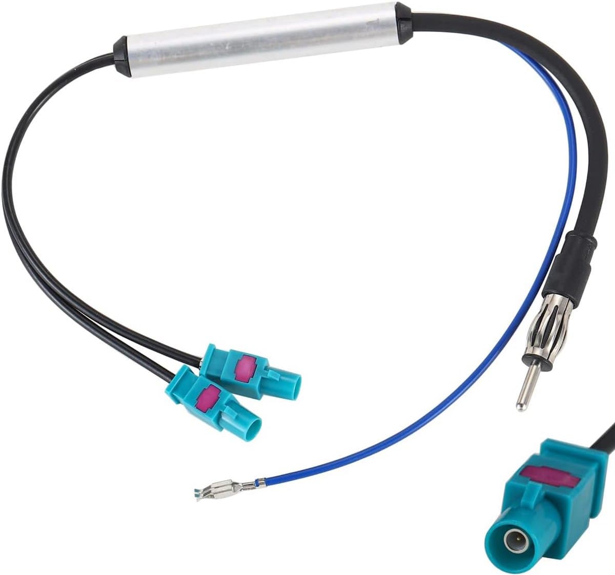 Autoradio Antenne Adapter Dual Fakra Z naar DIN voor Betere Ontvangst