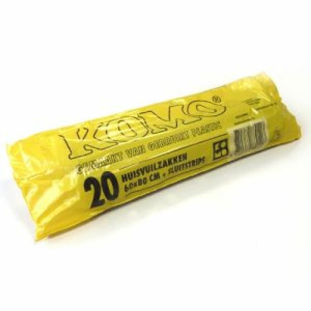 Komo Vuilniszakken 60 liter - 6 x 20 stuks - Voordeelverpakking