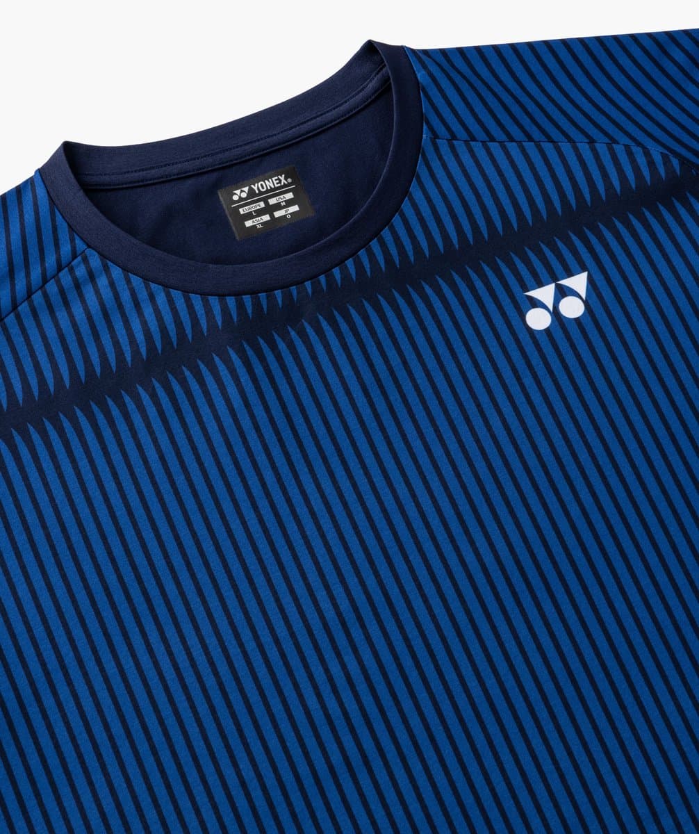 Yonex 16844EX tennis badminton sportshirt - dark navy - maat M