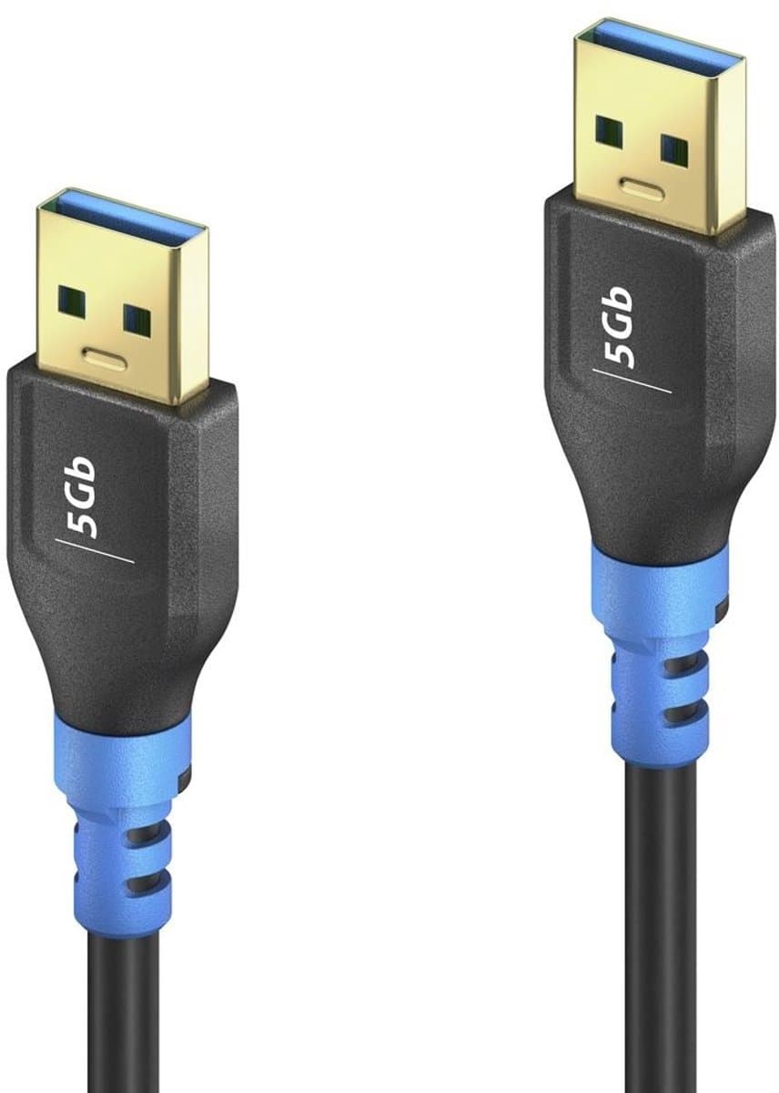 PureLink FI-U310-015 USB-kabel USB 3.2 Gen 1 (3.1 Gen 1) 1,5 m USB A Zwart, Blauw