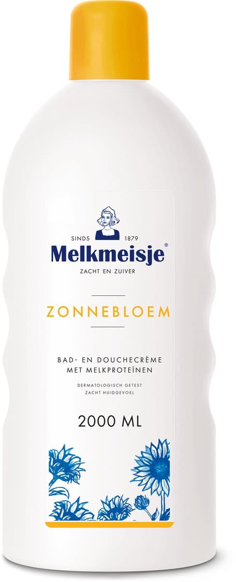 Melkmeisje Bad&Douche Melk - Zonnebloem 2000 ml
