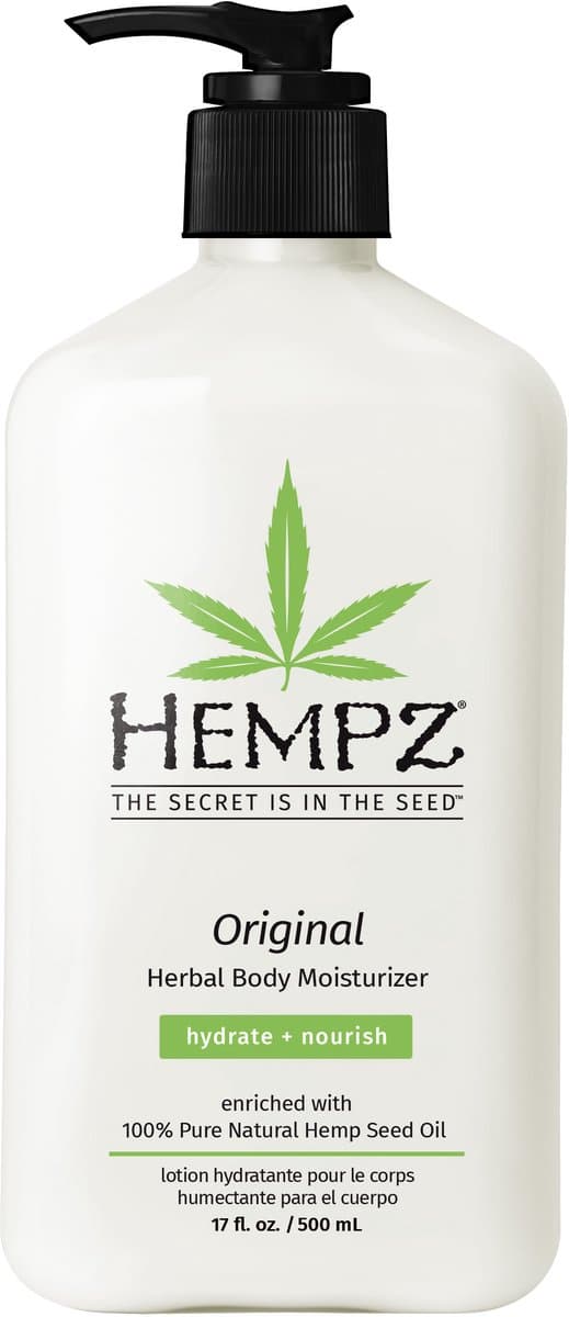 Hempz Original Herbal Body Moisturizer 500 ml - Hydraterende Crème - Body Lotion voor Dames en Heren - Hydraterend & Verzachtend