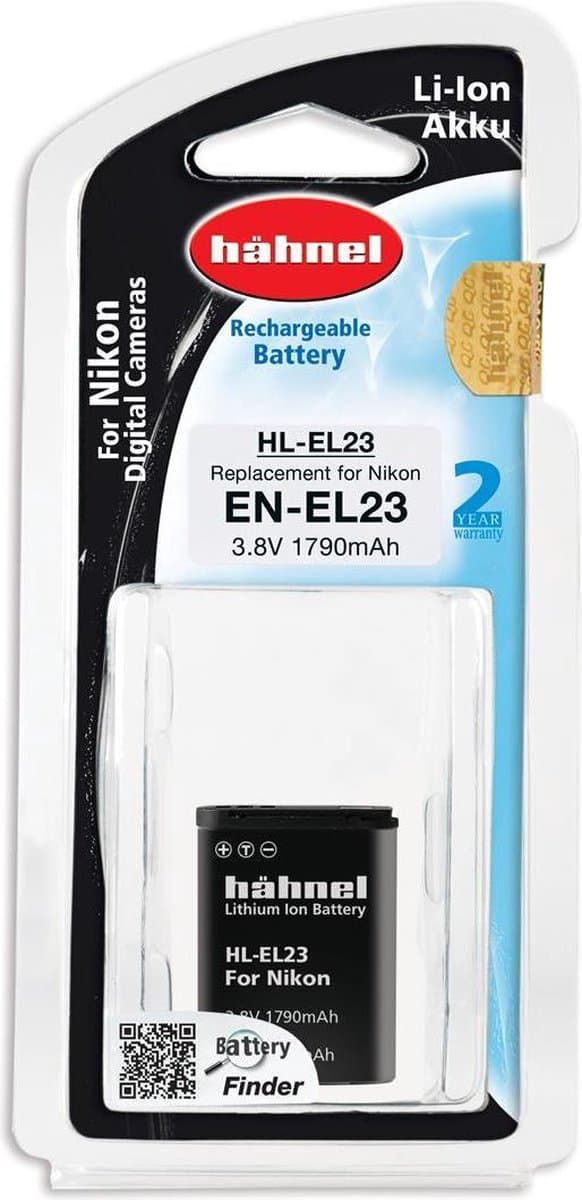 Hähnel HL-EL23 accu - Nikon EN-EL23 model