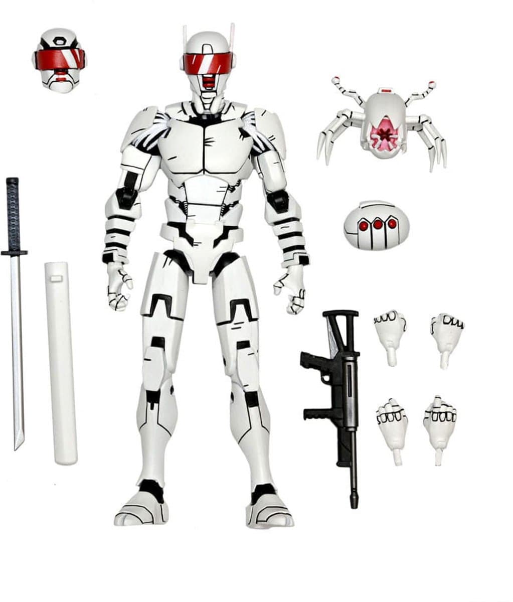 NECA Teenage Mutant Ninja Turtles (The Last Ronin) Action Figure Ultimate Elite Synja Patrol Bot 18 cm Action Figuur