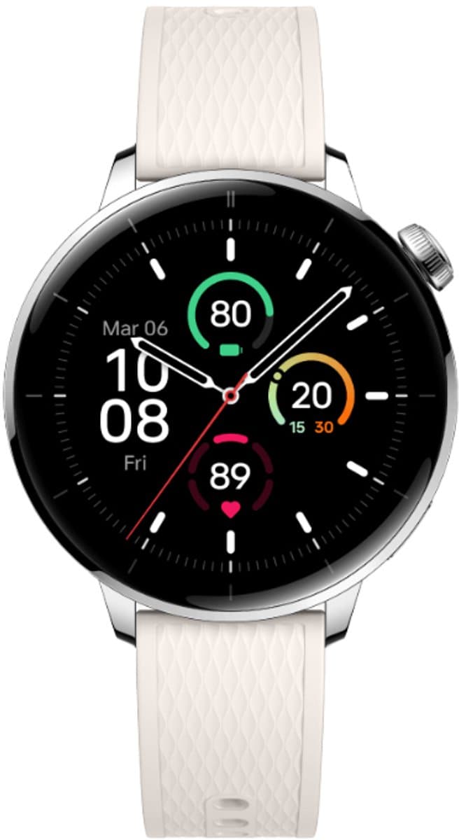 OnePlus Watch 3 43mm - Zilverkleurig Steel