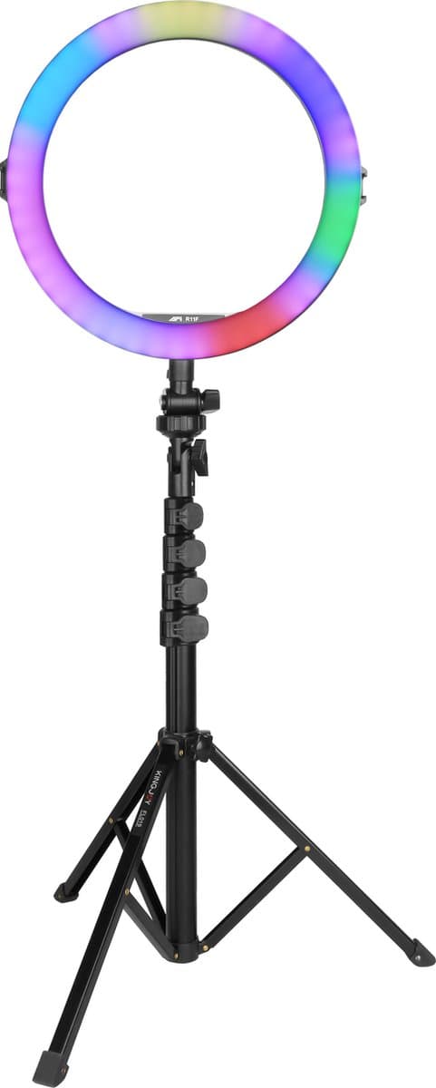 Kingjoy AFI LED RGB Ring Light R11F Statief kit