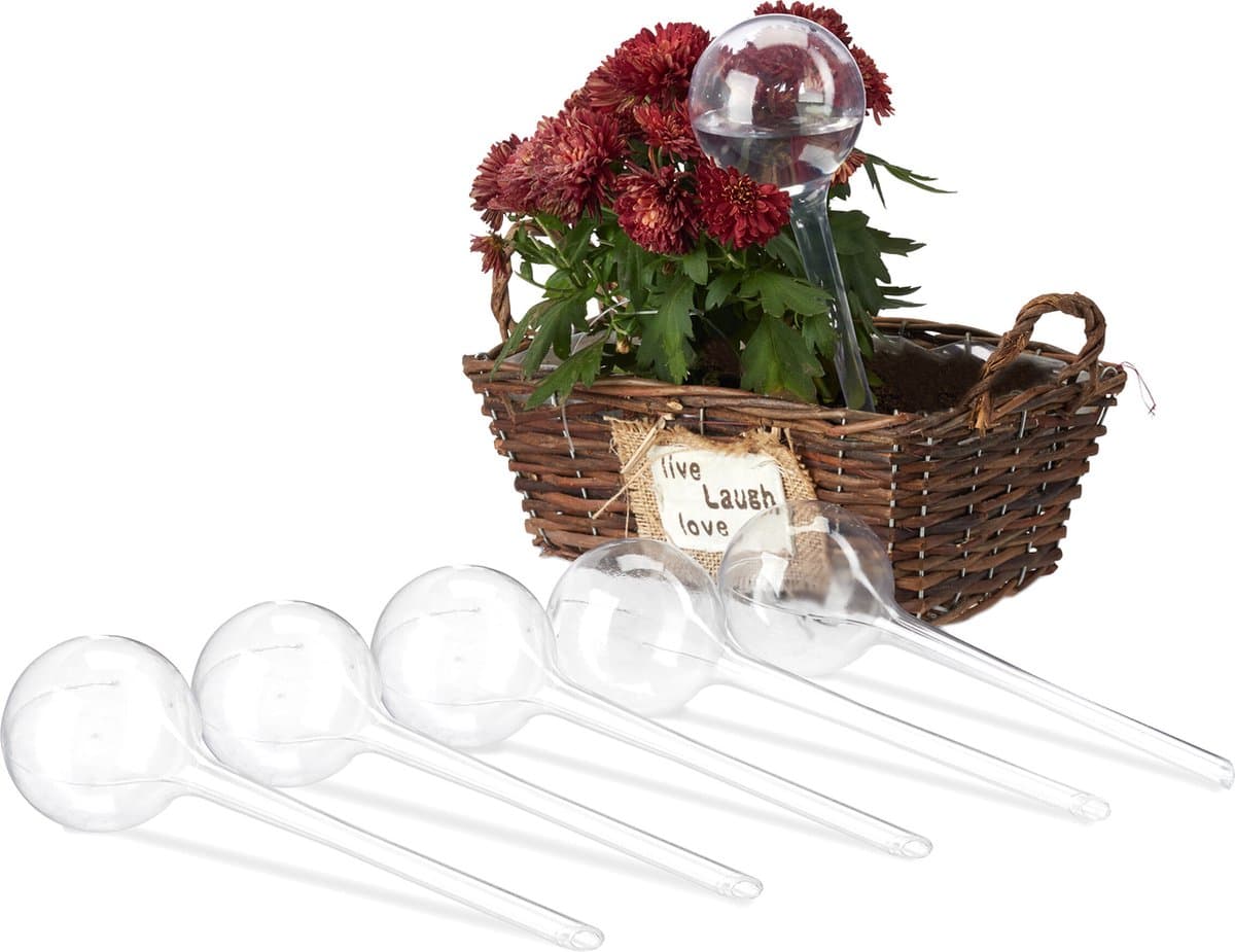 Set van 6 waterdruppelaars - Handige watergevers voor planten