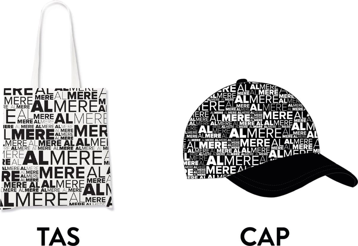 Almere pet & tote bag - Voordeelpakket - Souvenirs Nederland
