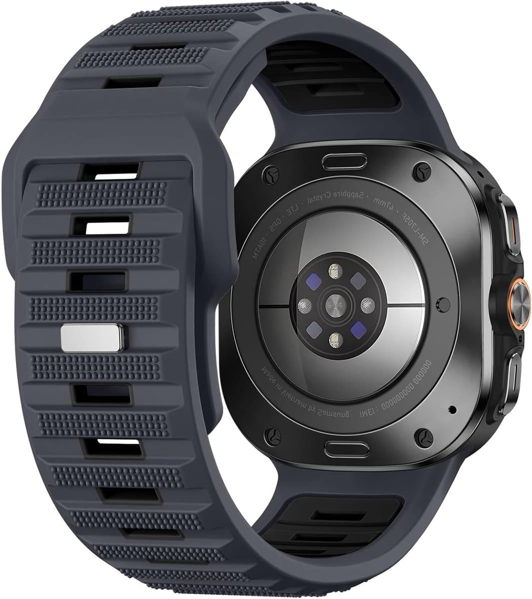 Zachte en Ademend Sportband voor Galaxy Watch Ultra 47mm - Waterdicht, Comfortabel en Veilige Vervangband voor Samsung Smartwatch