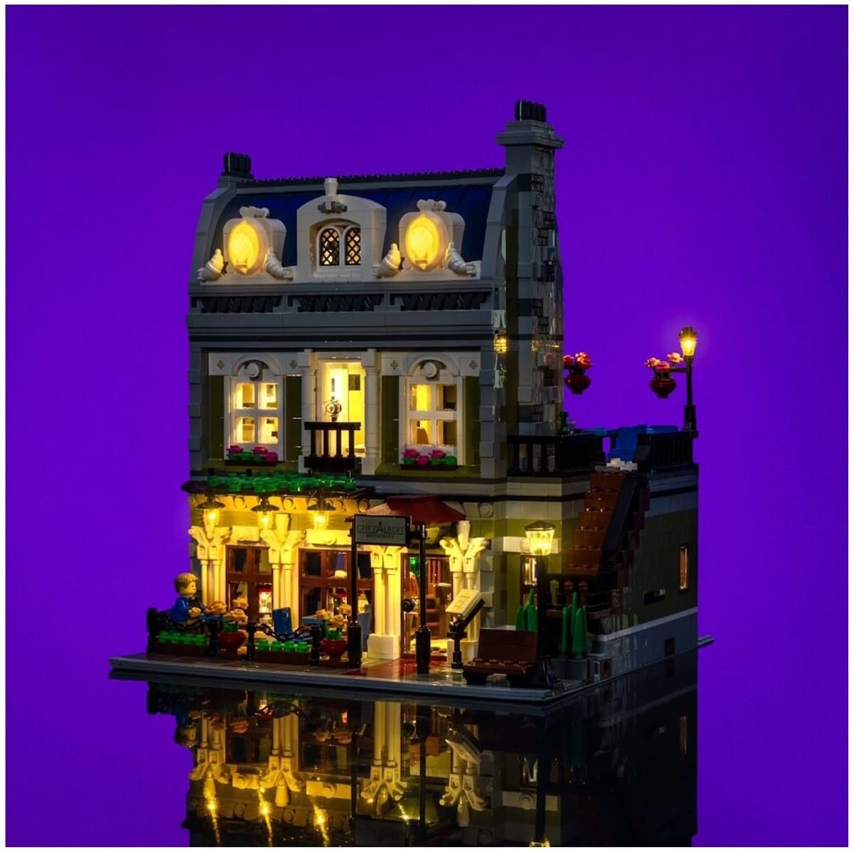 LMB 2.0 Verlichtingsset geschikt voor LEGO® 10243 Parijse Restaurant.