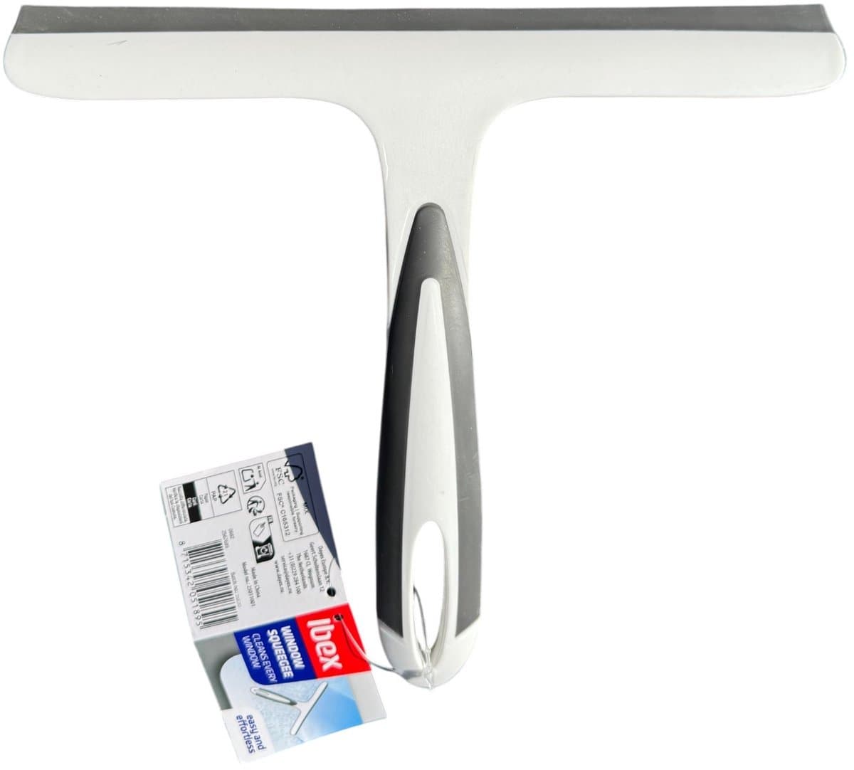 Ibex - Aftrekker - Douchewisser - Raamtrekker - Douchewisser - Streeploos Droogresultaat - Zwart - 24,5 cm