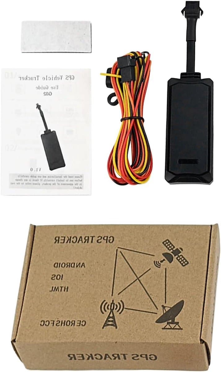 Auto Volgapparaat - GPS Tracker - Veilig Locatiebepalen - Ononderbroken Monitoring - 16 x 5 x 3 cm - Zwart