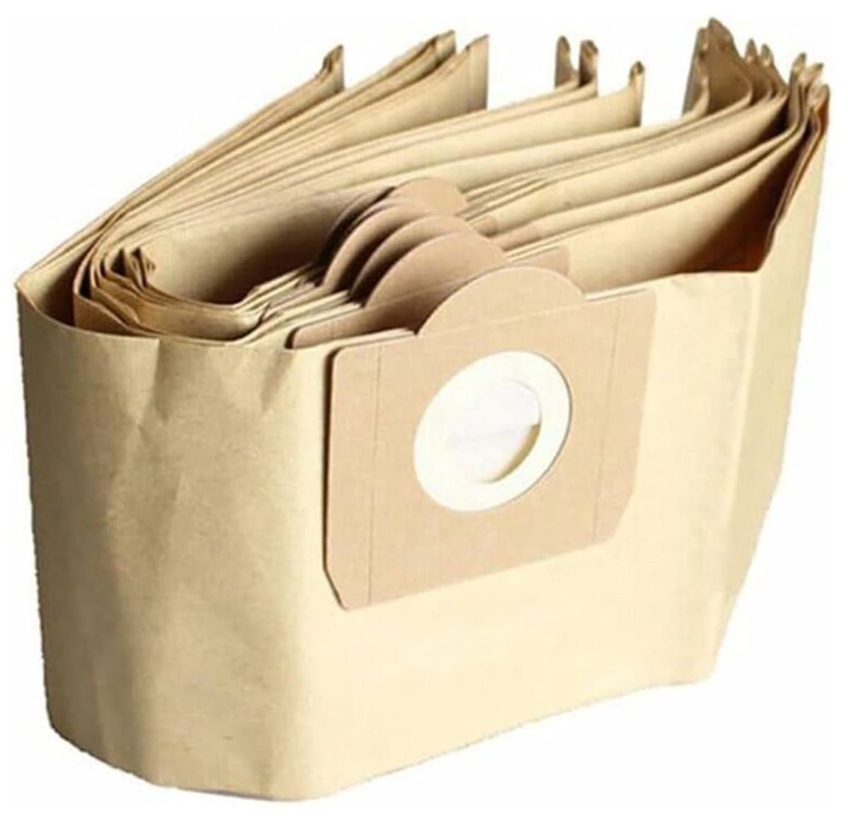 Geschikt voor WD3 stofzuigerzakken, 5-pack, rechte stofzuigerzakken, Geschikt voor WD3, WD 3 Premium, WD3200, WD3500P, A2204, A2204, A2534 modellen.