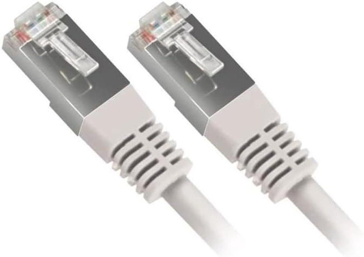 APM Ethernet Cable Cat 6, 3m, RJ45, Network 1 Gbit/s, 250MHz, Shielded FUTP, RJ45 Cable, Internet, Compatible with PC Modem Router TV Box Xbox Switch PS5 PS4 Gaming, 560347