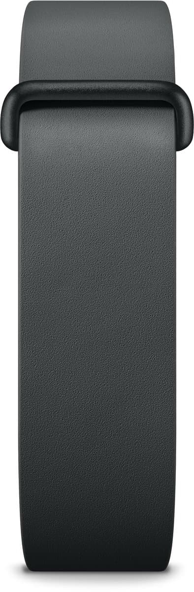 Google Fitbit Air Elevated SoftFlex Band, Obsidian, Maat: 130-210 mm
