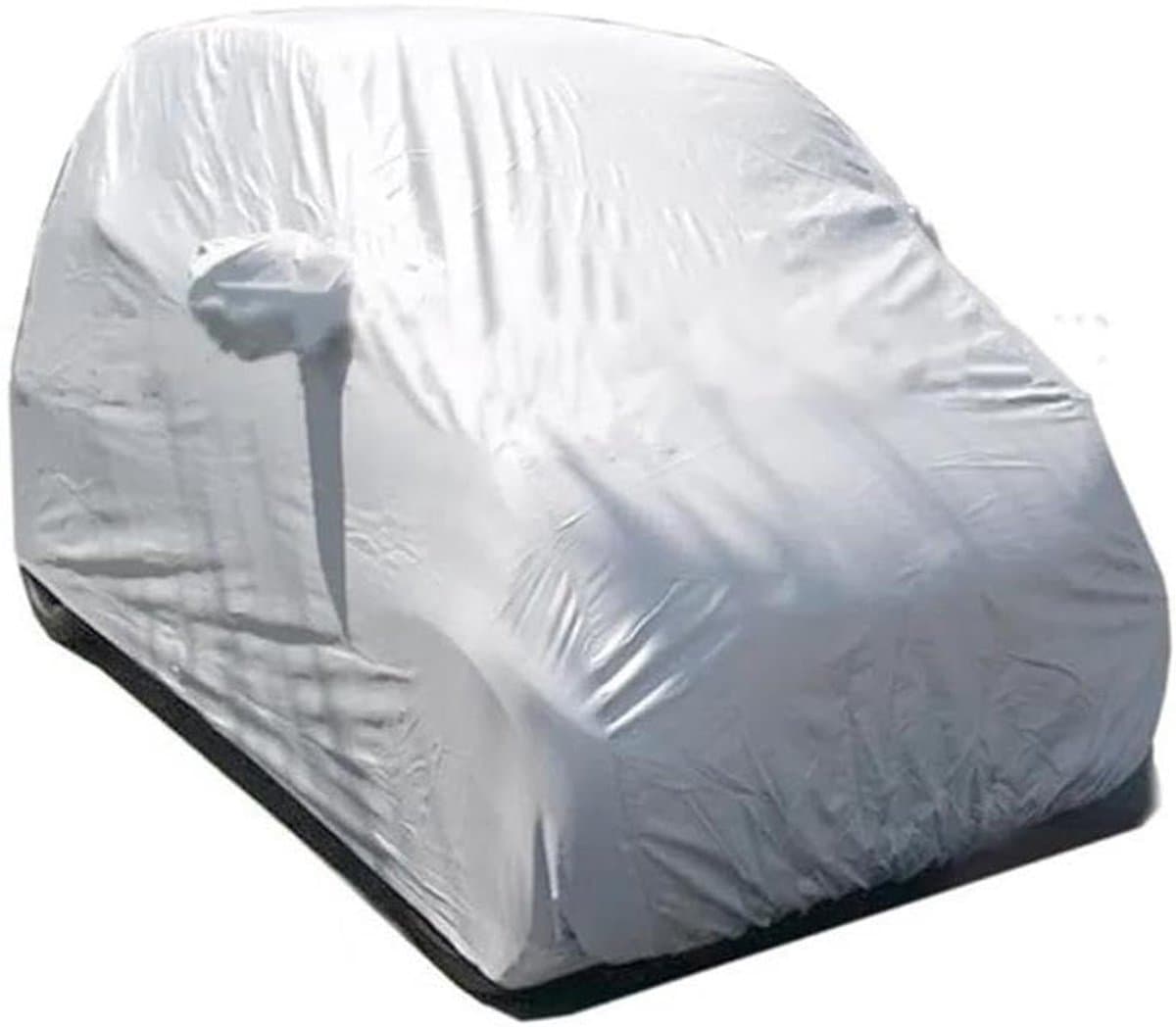 Universele Autohoes - Auto Beschermhoes - Auto Beschermen - Ademend Materiaal - 4.4x1.8x1.6m - Grijs