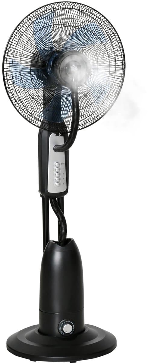 Geargalaxy Vernevelingsventilator - Ventilator - Mistventilator - Luchtkoeler - Verkoelingsventilator - Staande Ventilator - 90W