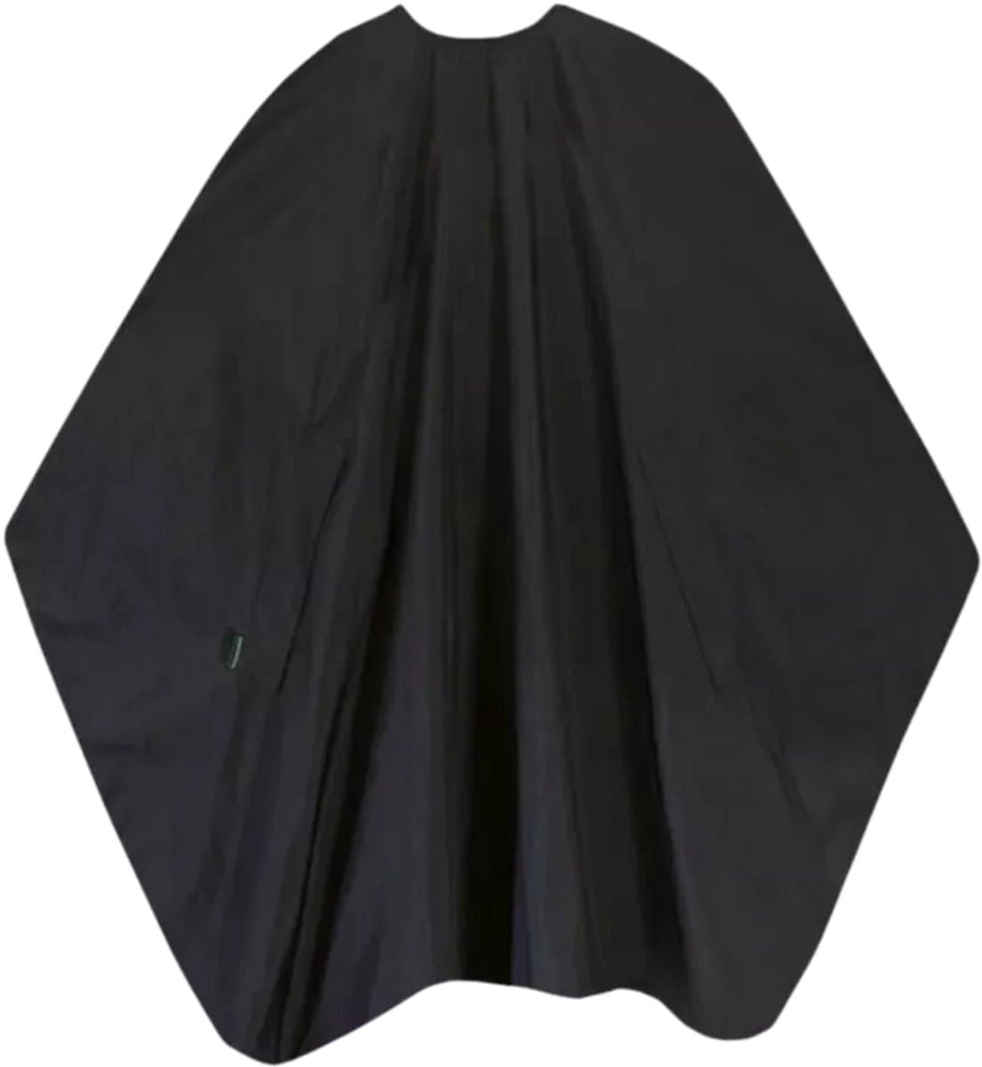 Rojafit Professioneel Kapperskleed met drukknopen Zwart - Afmeting +- 148 x 130 cm
