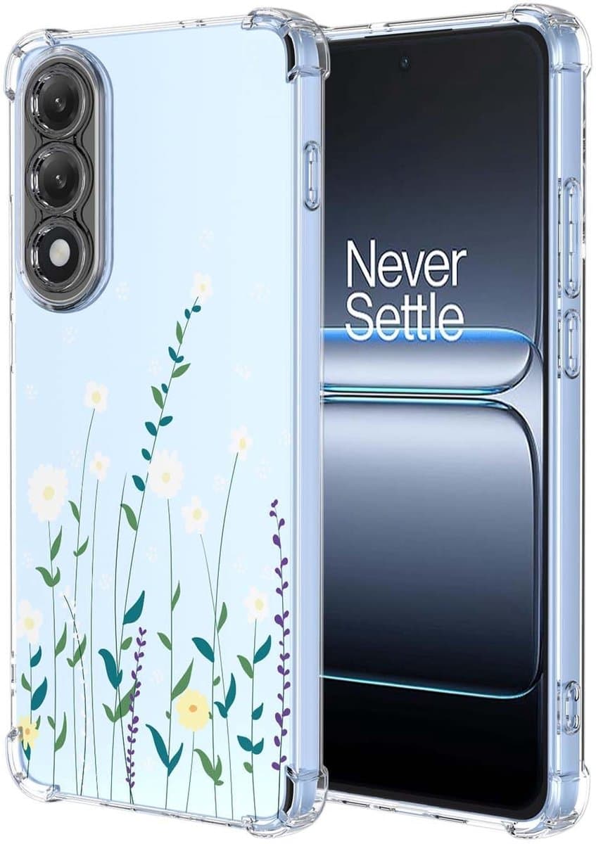 Dailygoods- Beschermhoes Schokbestendig - Telefoonhoesje OnePlus Nord 5 5G - Ultradun - Zacht - Elegant - Transparant Design - Telefoonhoes