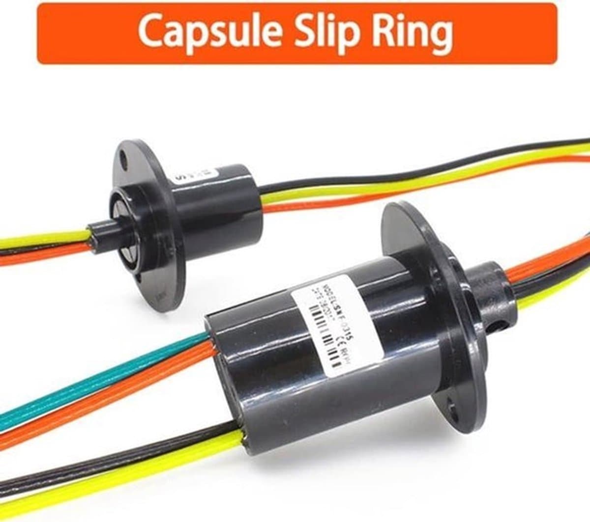 22 MM 6 Draden 2A Power Collector Ring Elektrische Componenten Capsule Slip Ring Circuit voor Monitor Robotic Drone Stage Lichten